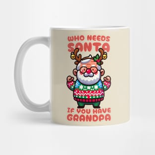 Santa Christmas Grandpa Mug